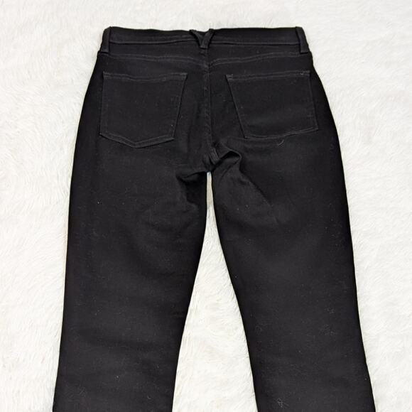 Veronica Beard Debbie Skinny High Rise Jeans Onyx Black Size 26/2 - Picture 10 of 11